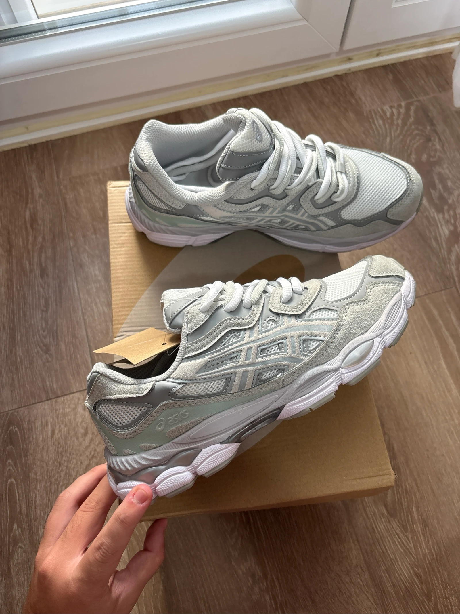 ASICS Gel-NYC gris/blanco – photo 4